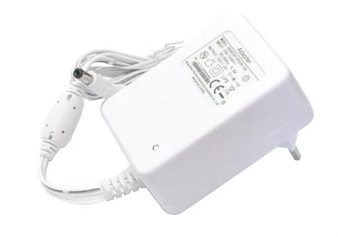 Zasilacz AC DC wtyczkowy biały 12V 2A 24W wtyk 5 5 2 1 Filtr Lamp LED