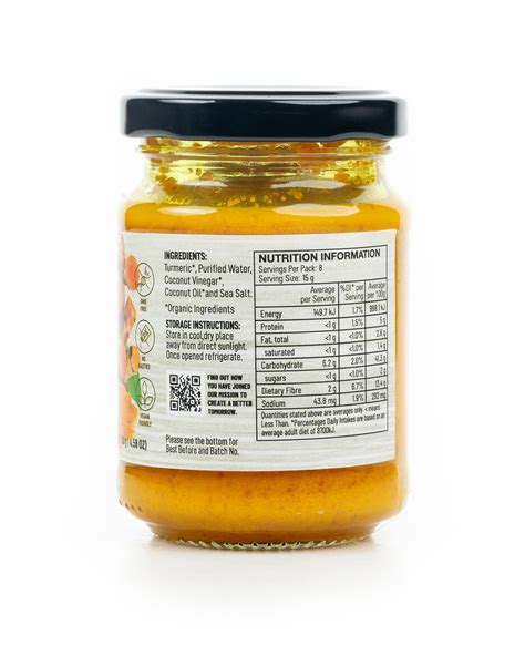 Tender Table Organic Turmeric Paste Tender Table Organic Turmeric Paste