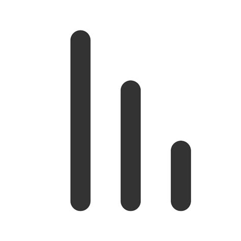 Bar Chart Down Vector Svg Icon Svg Repo