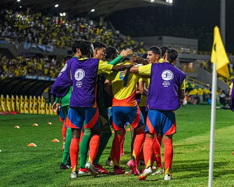 La Selección Colombia Sub-17 ganó, clasificó al Mundial y peleará por