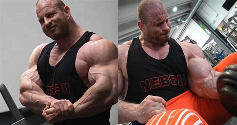 Michal Krizo Updates Training Split Shares Massive Arm Workout To Build Even More Size