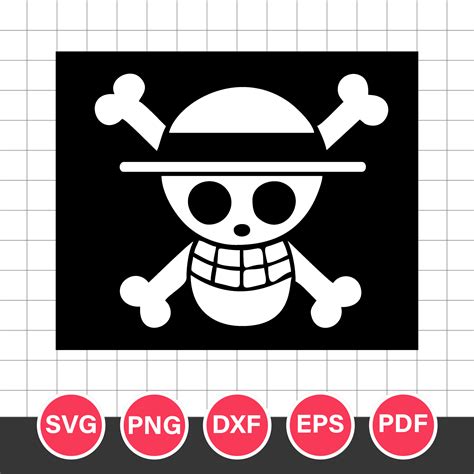 One Piece Skull Logo Svg, Logo One Piece Svg, Skull Logo Svg - Inspire ...