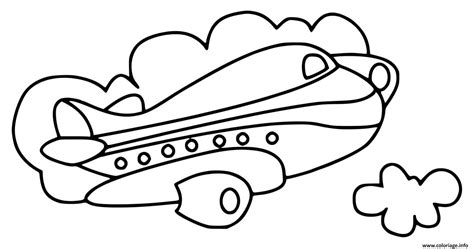 Coloriage Avion Air France Jecolorie