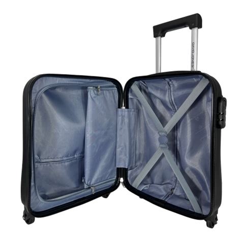 Valise Cabine Underseat Rigide David Jones Abs Cm Ba B P