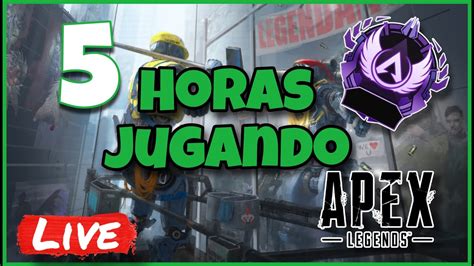 Jugando Horas En Directo Apex Legends Partidas Ranckeadas