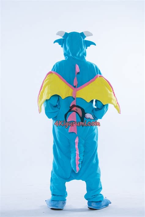 Blue Dragon Kigurumi Halloween Onesies