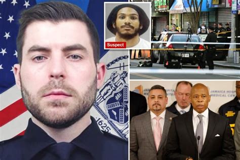 Nypd Cop 31 Shot Dead By Career Criminal During Queens Traffic Stop Idd As Husband Dad Of