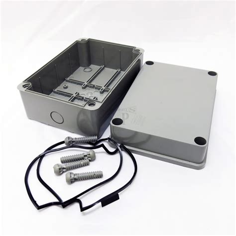 PVC LINK 6 X 4 X 4 Inch ABS Weatherproof IP66 Enclosure Box Grey