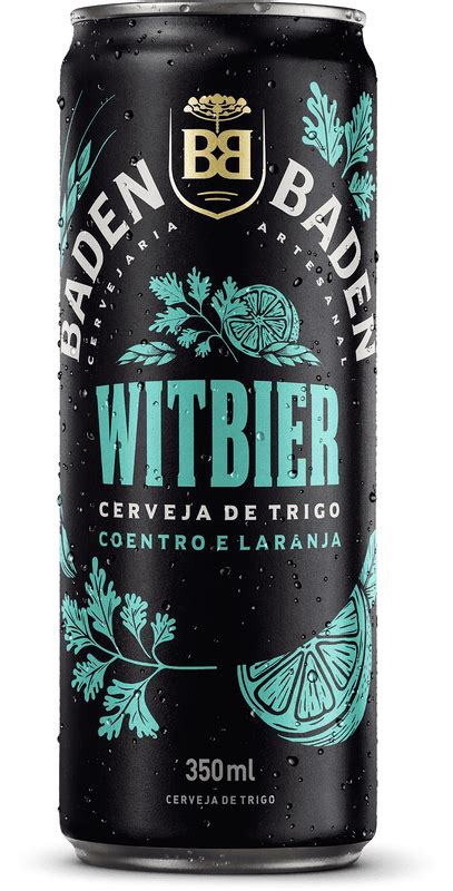 Baden Baden Laranja E Coentro - Cerveja Witbier Coentro e Laranja Baden Baden Lata 350ml