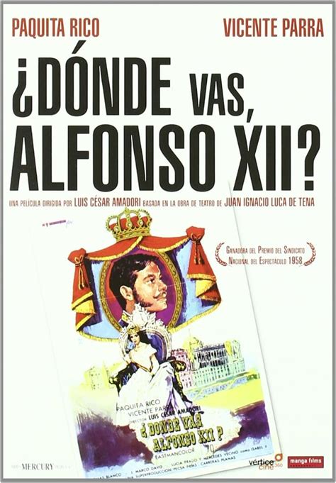 Donde vas alfonso xii DVD Amazon mx Películas y Series de TV