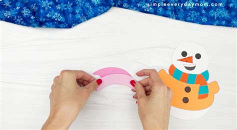 Sneezy The Snowman Inspired Craft For Kids [Free Tempate]