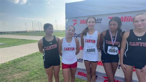 Comal Canyon Varsity Girls Pflugerville Isd Cross Country Invitational