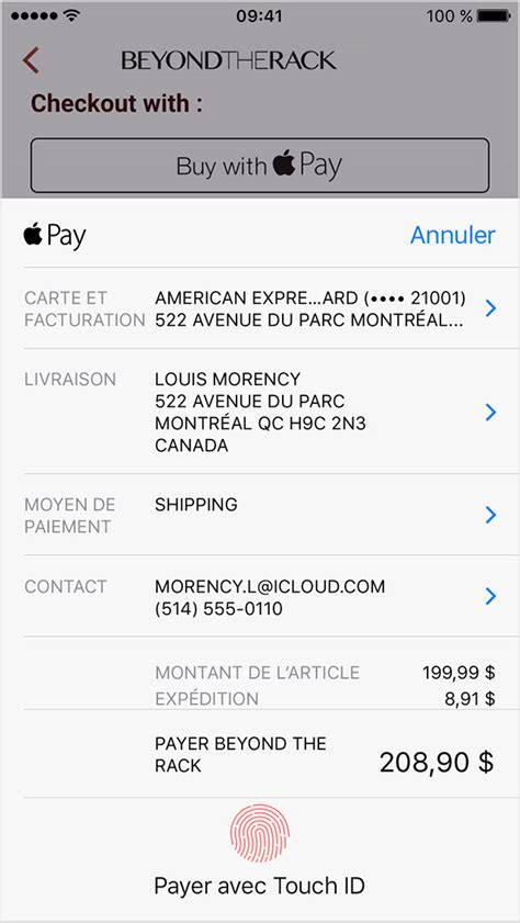 Configuration Et Utilisation Dapple Pay Sur Votre Iphone Ou Ipad