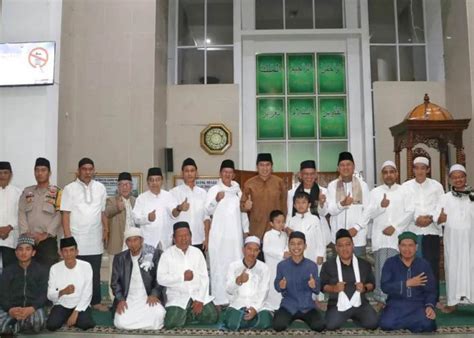 Masjid Agung Muara Enim Gelar Peringatan Isra Mi Raj 1445 H 2024 M