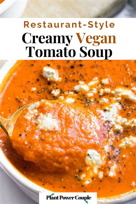 Creamy Vegan Tomato Soup Artofit