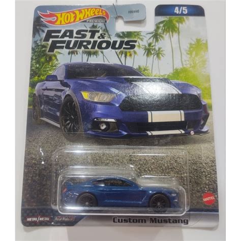 Hot Wheels Velozes E Furiosos Custum Mustang Shopee Brasil