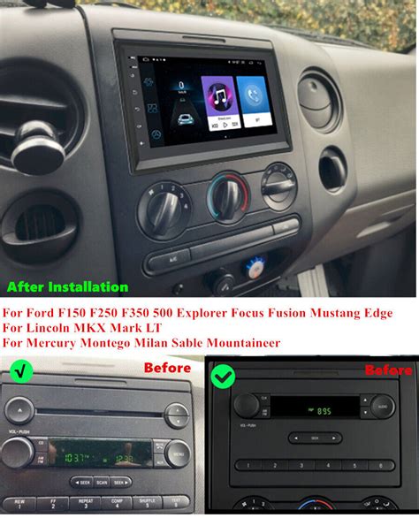 Unidad De Cabeza De Radio Est Reo Android De G Para Ford F