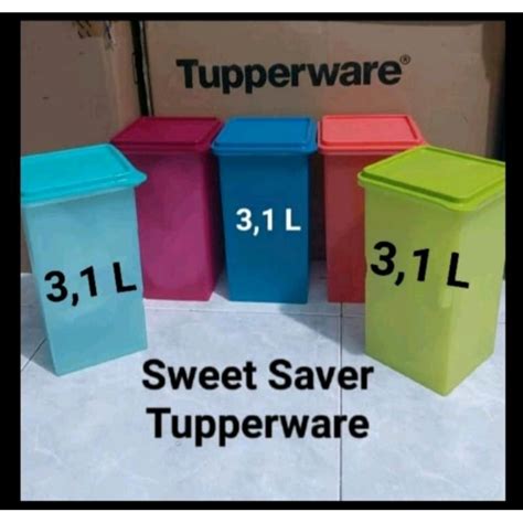 Jual Toples Mosaic Sweet Saver Tupperware Shopee Indonesia