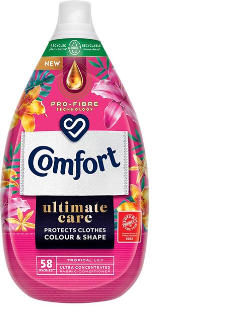 Comfort Tropical Lily Fabric Conditioner 58 Wash 870 Ml Amazon Co Uk