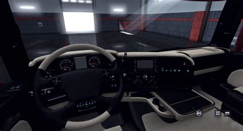 SCANIA RJL BLACK - BEIGE 6 SERIES EXCLUSIV INTERIOR v 1.0 - Allmods.net