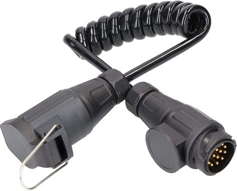 Jvj M Pin To Pin Coiled Extension Cable Trailer Cable For