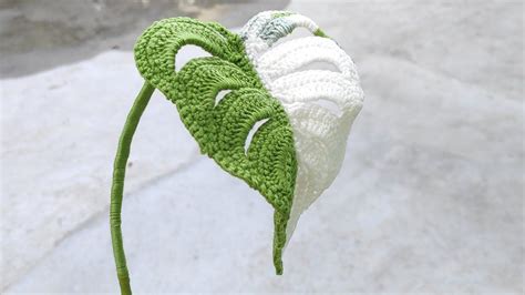 Monstera Leaf Crochet Tutorial Right Handed Artofit