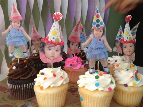 How To Make Personalized Birthday Party Cupcake Toppers Diy Artofit