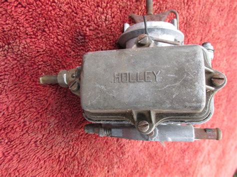 1971 1980 International Scout Ii Holley 1 Barrel Carburetor Carb Ebay