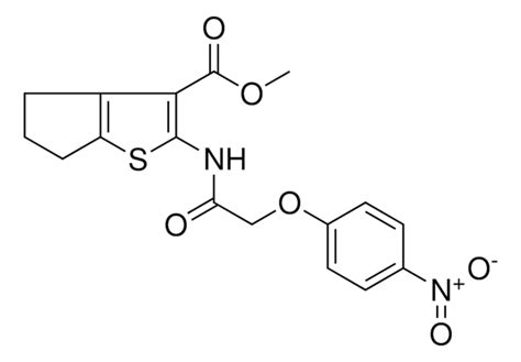 METHYL 2 4 NITROPHENOXY ACETYL AMINO 5 6 DIHYDRO 4H CYCLOPENTA B