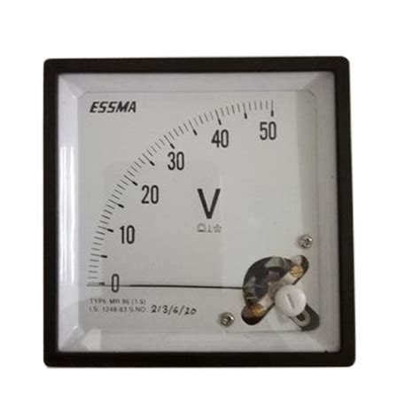 85C1 Class Accuracy DC 0 30V Analog Voltmeter Volt Meter White