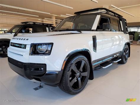 Fuji White Land Rover Defender X Dynamic Hse Photo