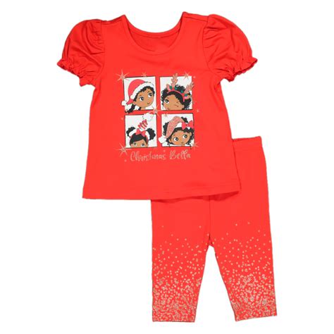 Conjunto De 2 Peas Vermelho Bela E Gema Para A Beb Pep Africa