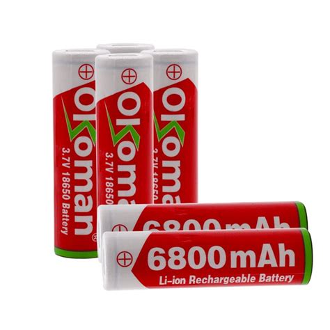 100 Neue Original 3 7 V 6800mah 18650 Lithium Akk Grandado