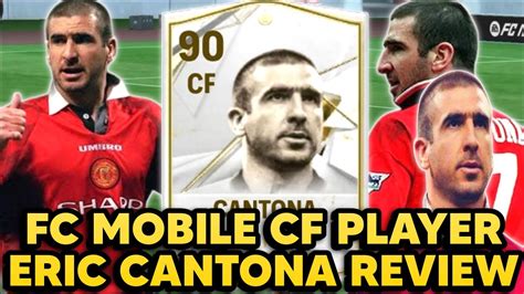 FC Mobile Icon Cantona Review Gameplay FC Mobile CF Player Eric