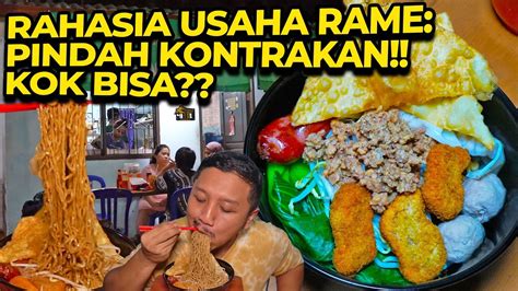 Baru Pindah Jualan Besoknya Orderan Ojol Melimpah Mie Bangka Enak Di