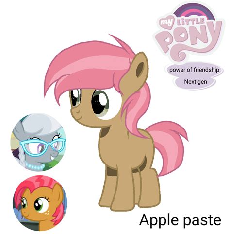 Mlp Nextgen Power Of Friendship Apple Paste By Shinobibrooke On Deviantart