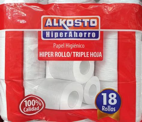 Papel Higiénico Alkosto Triple Hoja X 18 Rollos En Alkosto