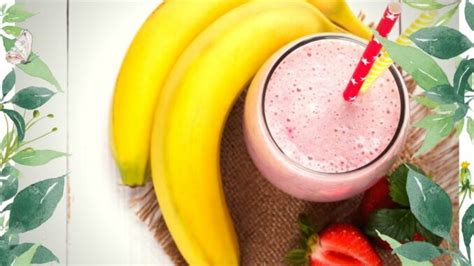 Ukratko O Najboljim Receptima Za Smoothie Od Jagode I Banane Brza I