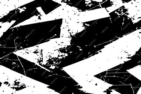 Premium Vector | Black and white monochrome overlay texture