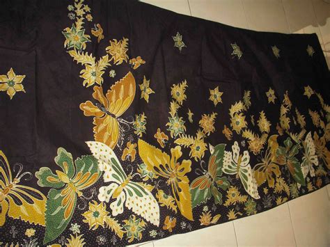 Motif Batik Kupu Kupu Dan Bunga - 52+ Koleksi Gambar