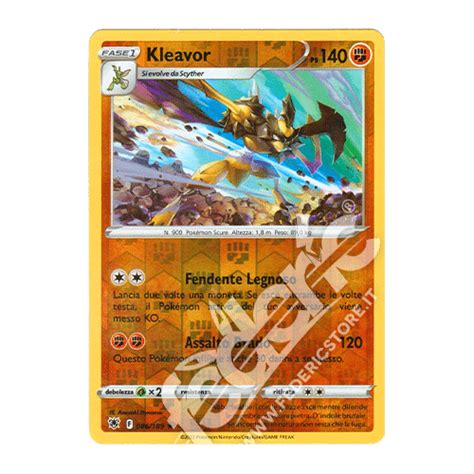 086 189 Kleavor Rara Reverse IT MINT Federicstore