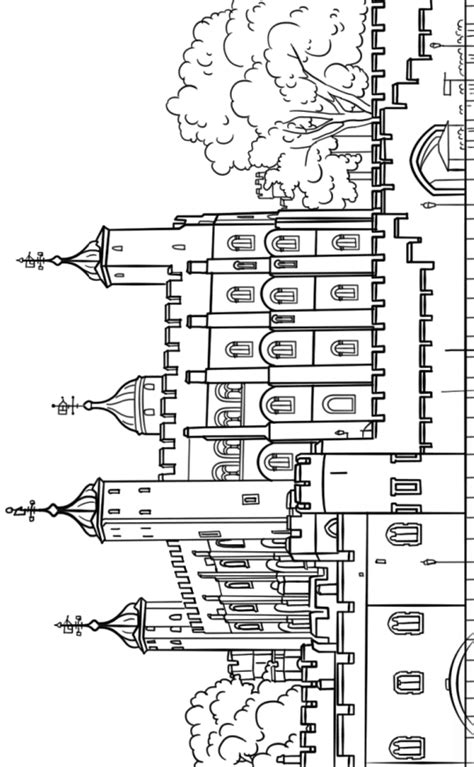 Tower Of London Coloring Page Coloring Pages