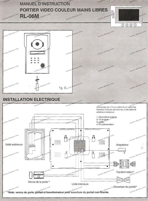 Schema Electrique Interphone 4 Fils Bois Eco Concept Fr