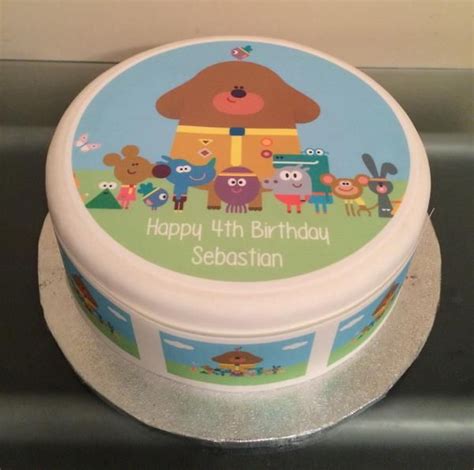 Hey Duggee Edible Icing Cake Topper Cake Birthday Party Planner