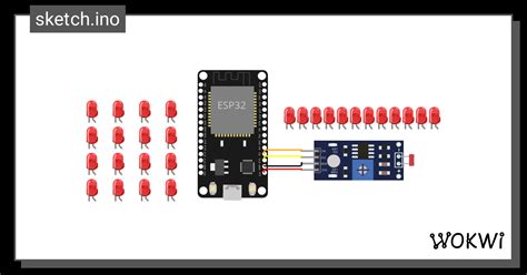 Photoresistor Sensor Reference Wokwi Esp32 Stm32 Arduino Simulator