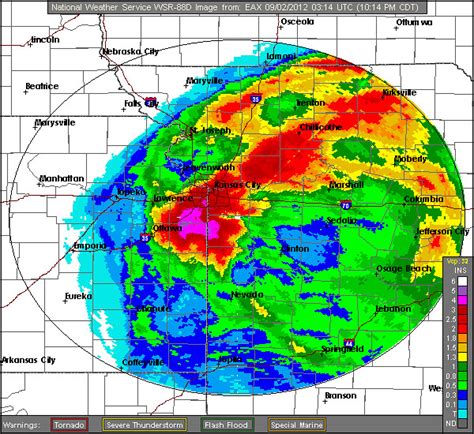 Kansas City Radar Rain Isaac Flickr Photo Sharing