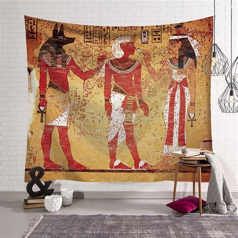 Egyptian Tapestryegyptian Ancient Historical Wall Hanging Etsy