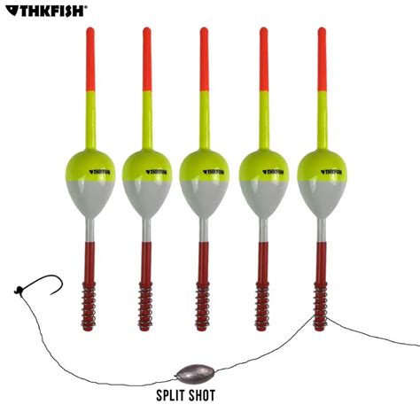 Thkfish Pcs Lot Spring Fishing Floats Bobbers Crappie Panfish Balsa