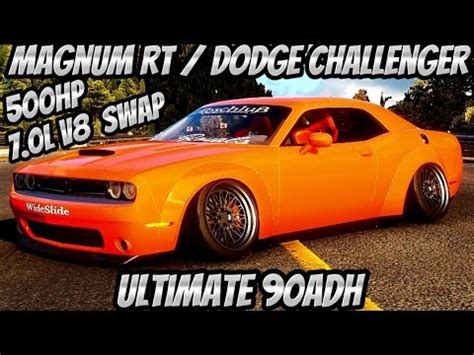 NEW Magnum RT Dodge Challenger 90adh Tune CarX Drift Racing Carx