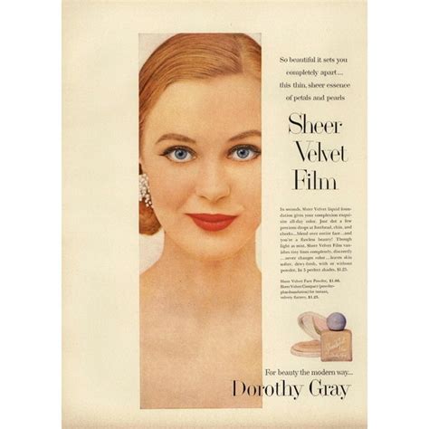 Dorothy Gray Sheer Velvet Film 1956 Shot 1 Liked On Polyvore Pin Up